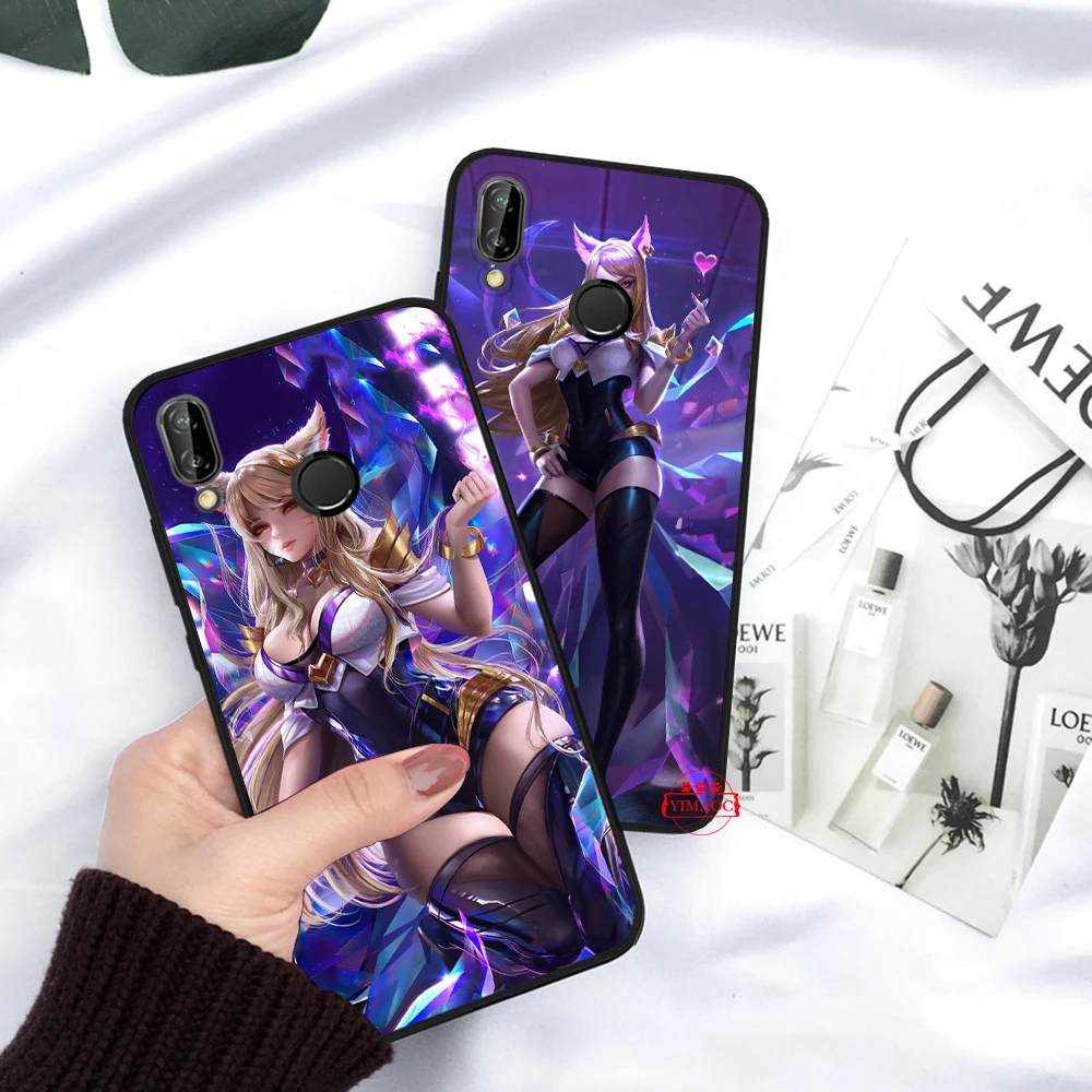 League of legends kda poros силиконовый чехол для Huawei P8 Lite 2015 2017 P9 2016 Mimi P10 P20 P30 Pro P Smart Z 2019 Plus |