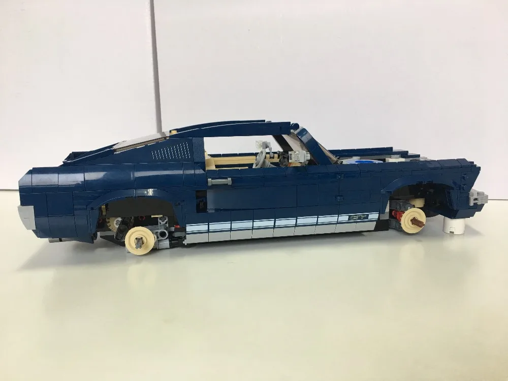 21047 Creator 10265 Forded Mustanged Car набор 1648 шт, техническая модель, строительные наборы, блоки, кирпичи, обучающие игрушки