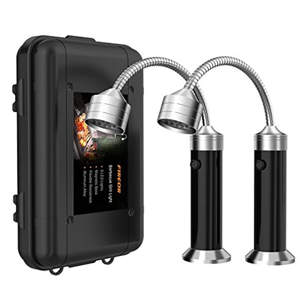 

1 Pcs Barbecue Light Magnetic Base Super Bright LED Lights Flexible Gooseneck Weather Resistant EJ
