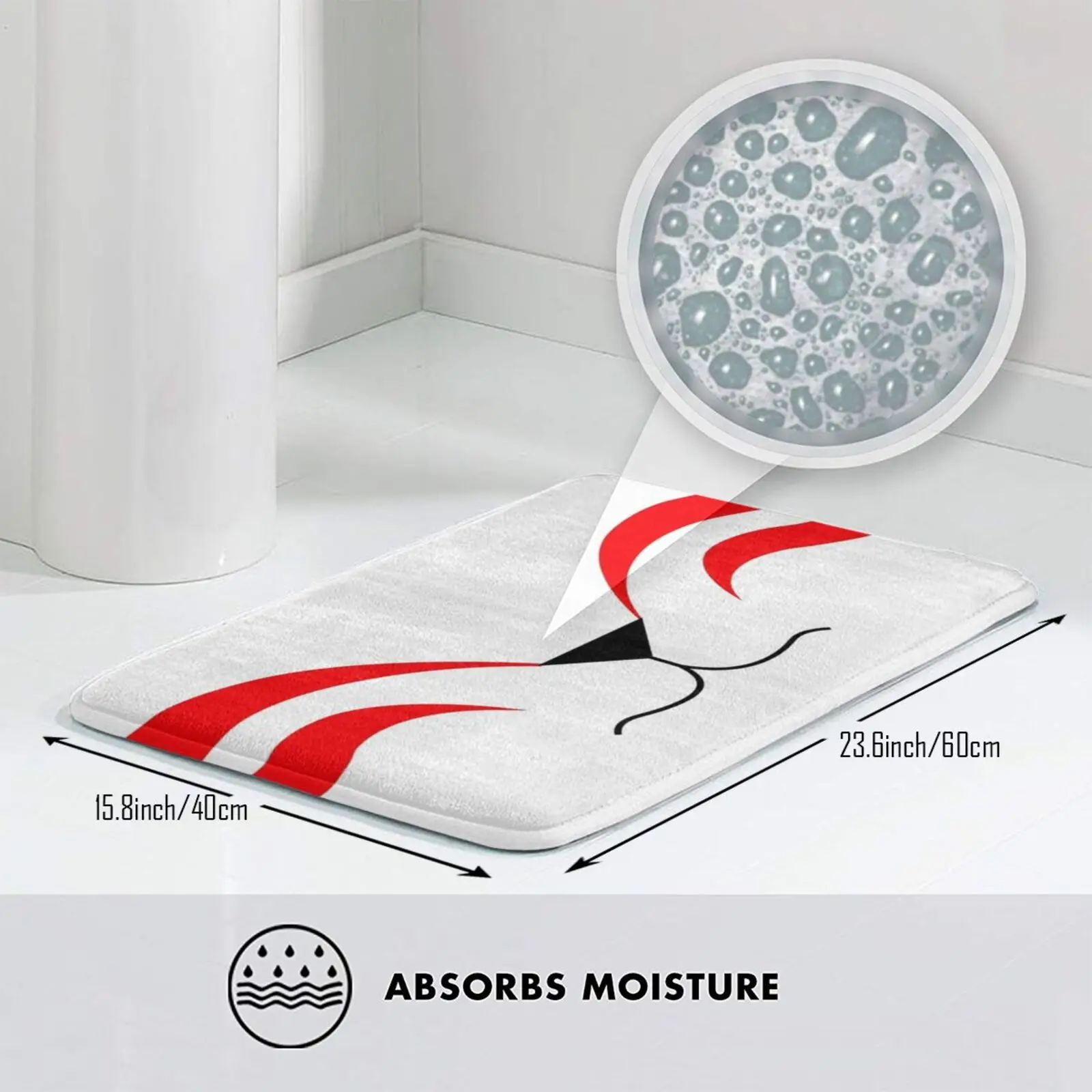 Anbu кошачий коврик в стиле маски Противоскользящий для входной двери спальню Clan