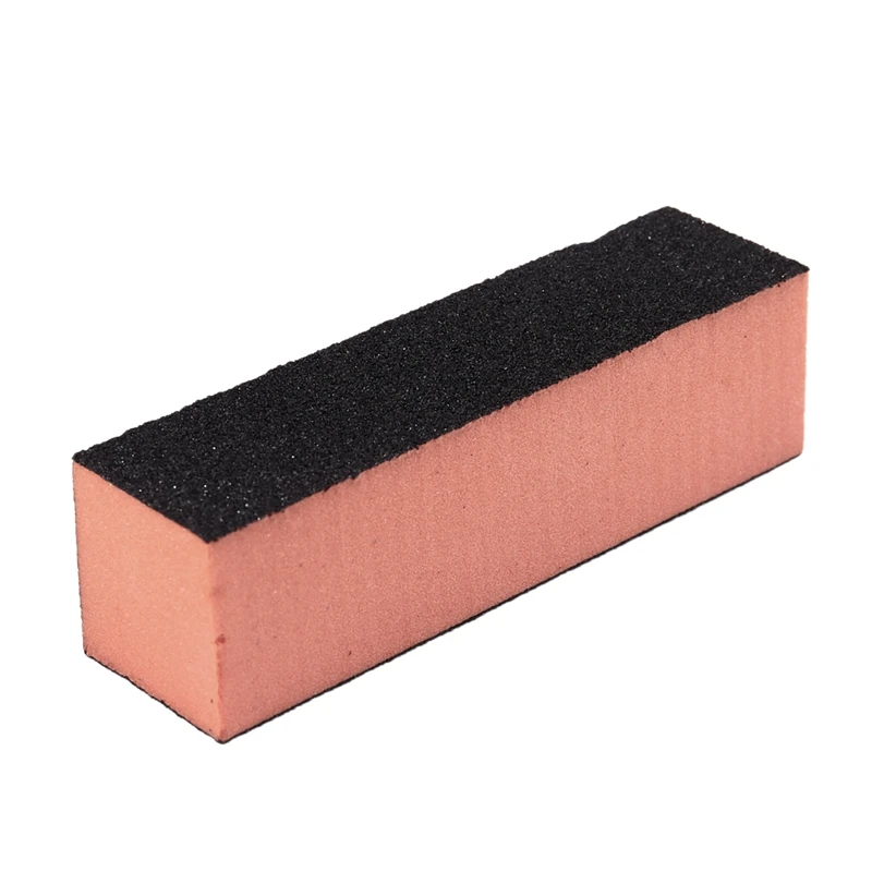 

10 x Black orange Nail Polisher 4 Way Buffer Buffing Block Manicure File