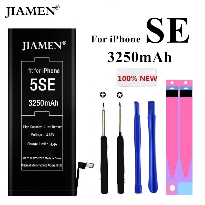 Аккумулятор для iPhone SE 5SE литий полимерный аккумулятор высокой емкости батареи +