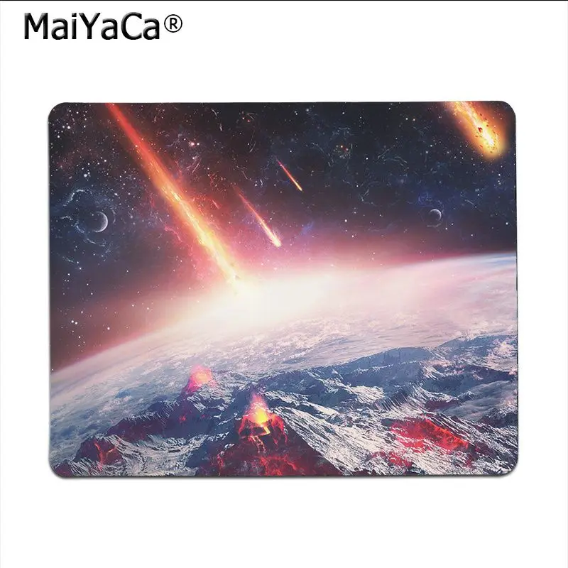 Maiya высокое качество метеоритная комета планета красивый коврик для мышки в