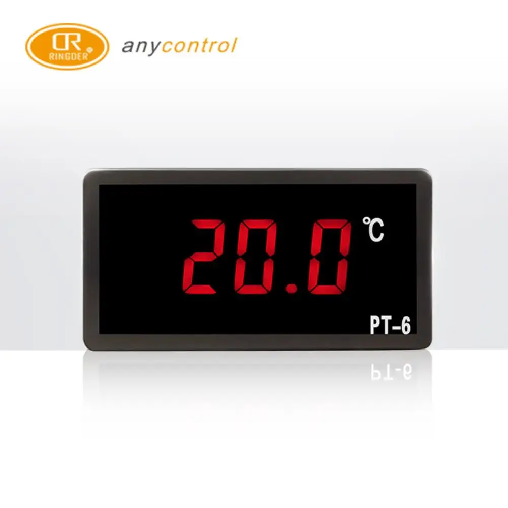 RINGDER PT 6 220VAC 40 ~ 110C Универсальный цифровой термометр Индикатор температуры с 2 м NTC