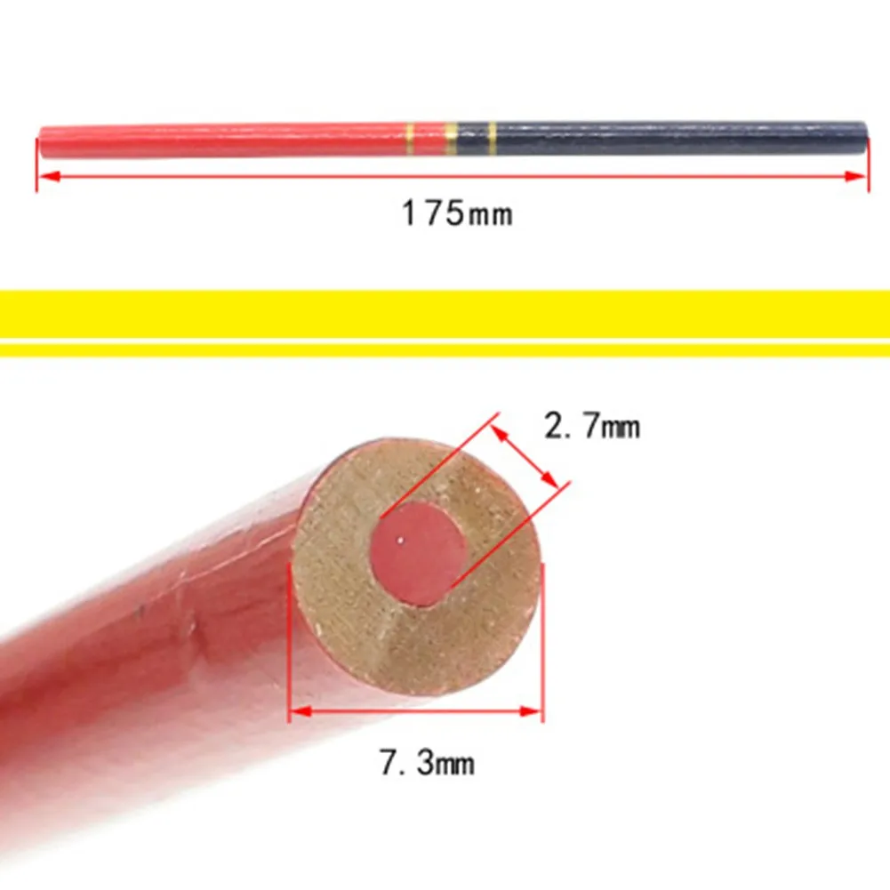 Маркировочные карандаши качественный красный и синий со шкалой