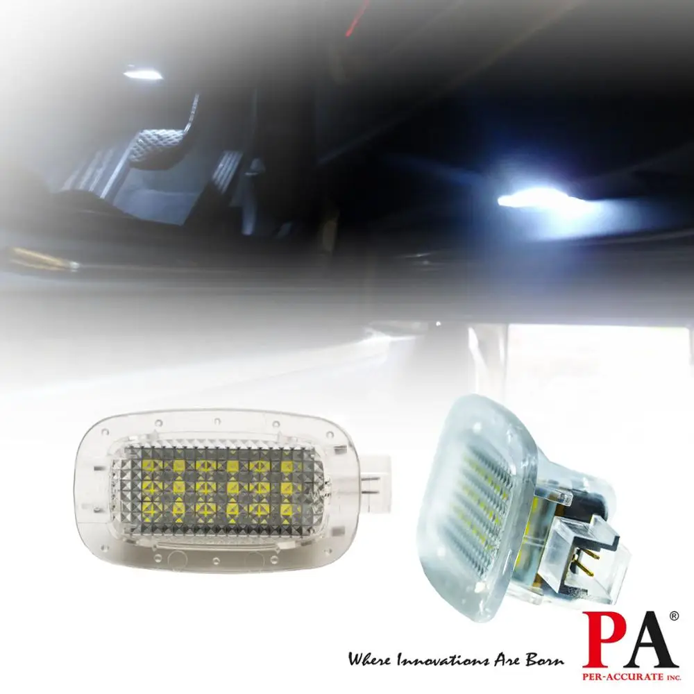 PA LED 2PCS x Vanity Mirror Light Bulb Kit for Mercedes For BENZ W169 A45 C197 W204 W207 W212 | Автомобили и мотоциклы