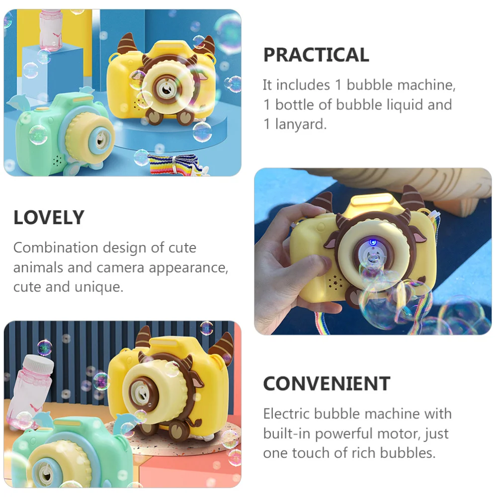 

1 Set Whale Bubble Blower Animal Bubble Bubble Maker Without Battery