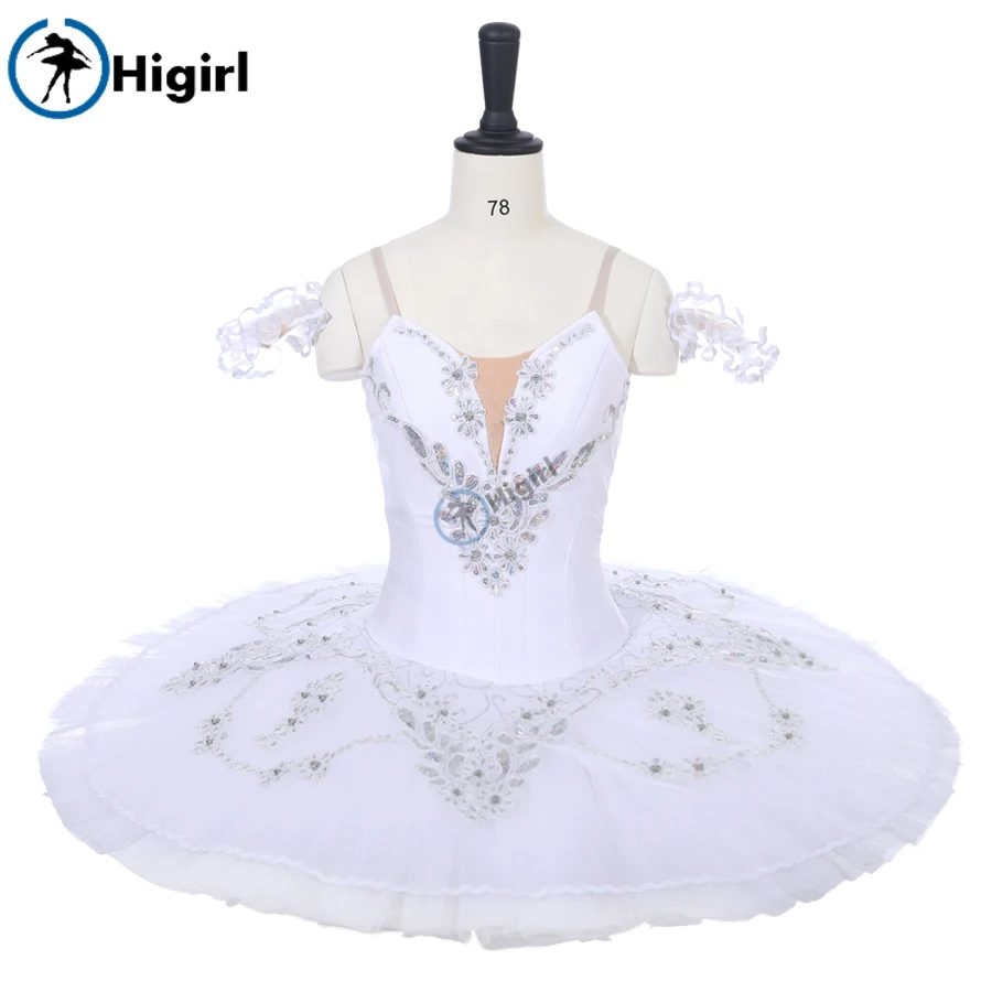 

girls white swan lake Ballet Tutu professional white bird Ballerina Competition Professional Ballet Stage Costum BT8931F