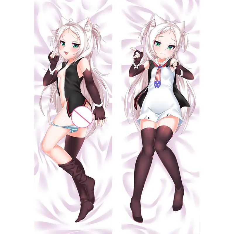 Наволочка с Аниме Dakimakura 3D двусторонняя печатная длинная подушка для объятий чехол