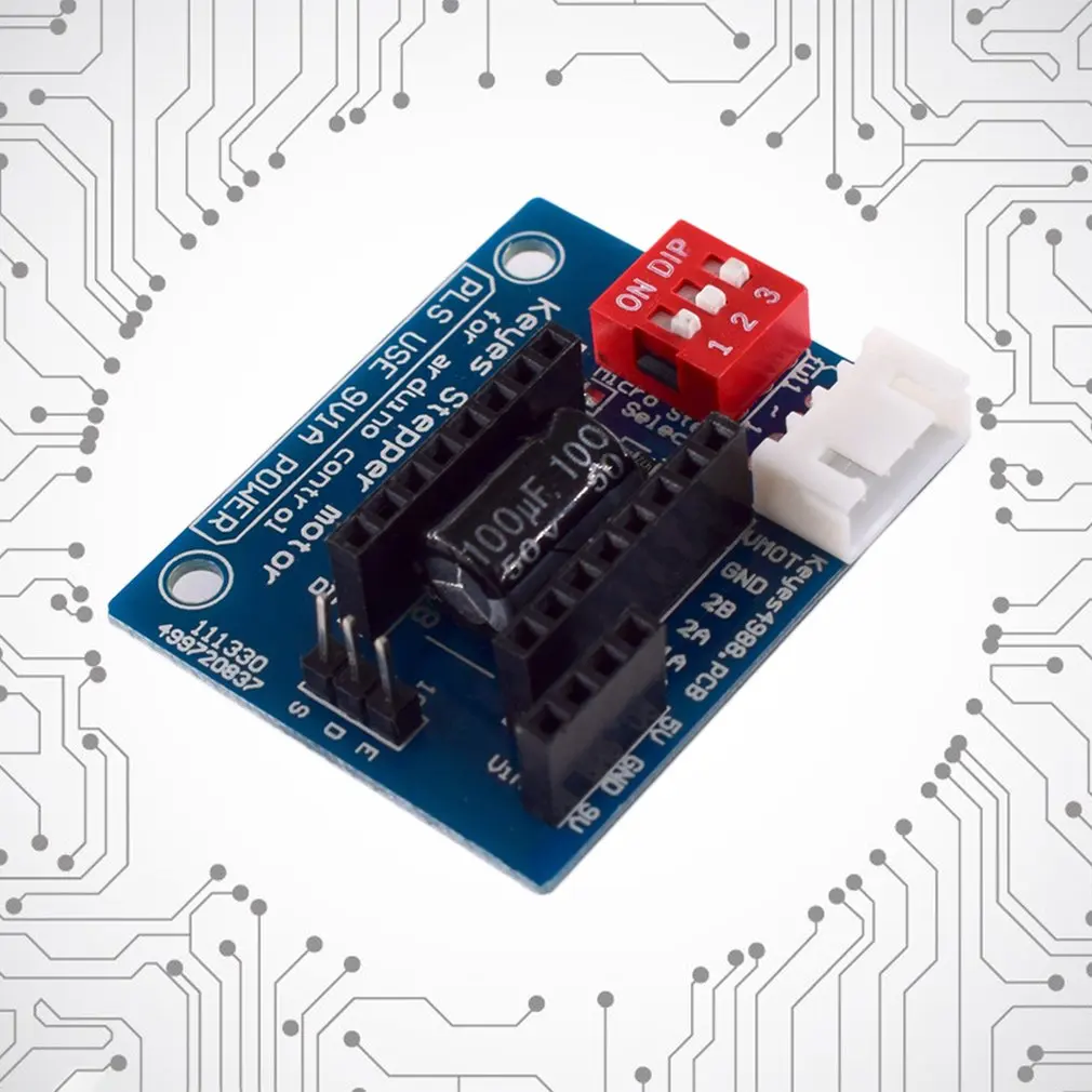 1 шт. HW-434 A4988 DRV8825 Драйвер шагового двигателя панель управления плата расширения
