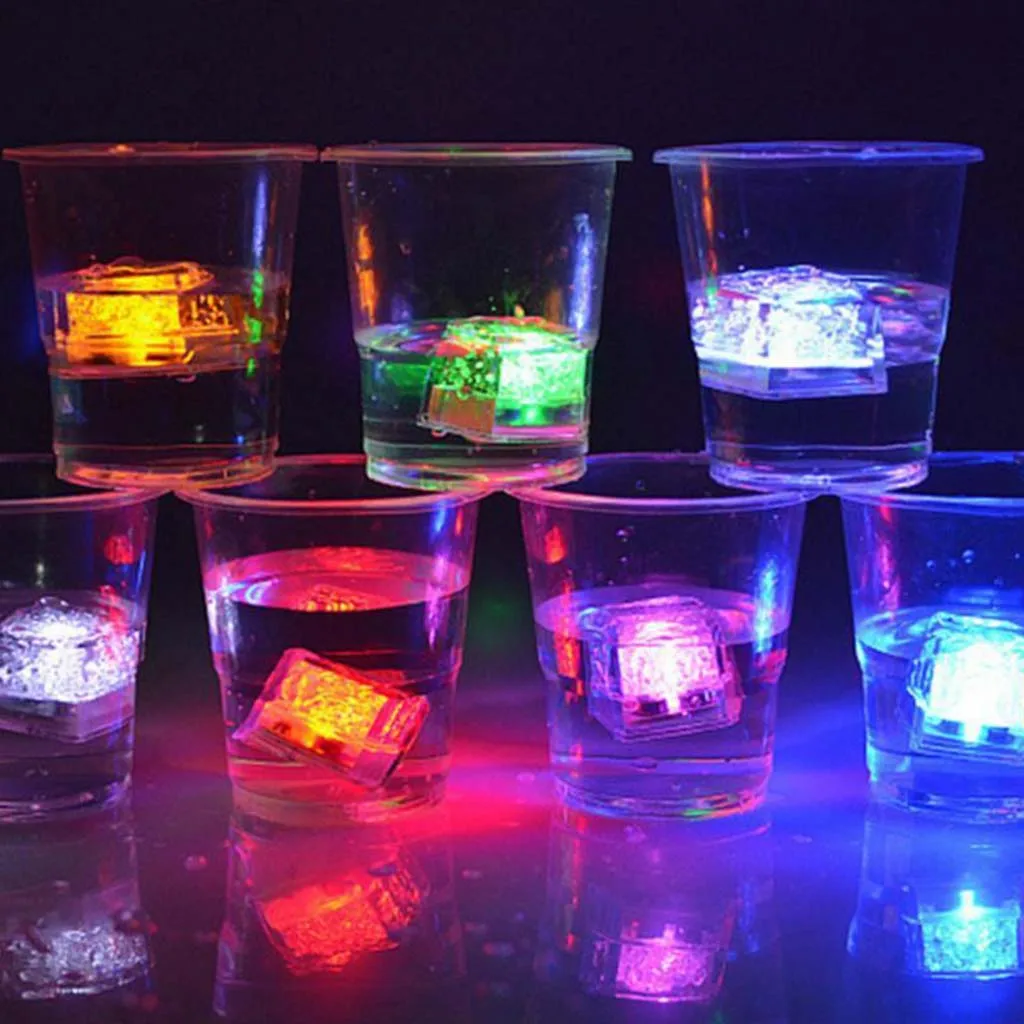 12 шт. светильник ice cube/красочный сенсорный Ночной свет/LED flash cube s дропшиппинг |