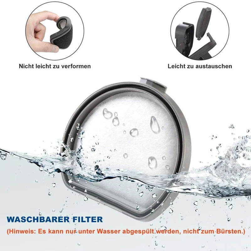 

Filter and Pre Motor Filter,Hygiene Filter Replacement Filter Accessories and Clean Brush for AEG QX9 Vacuum Cleaner