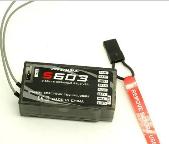 S603 6CH 2 4G приемник совместим с DX6i JR DX7 PPM Квадрокоптер для вертолетов quartcopters RC