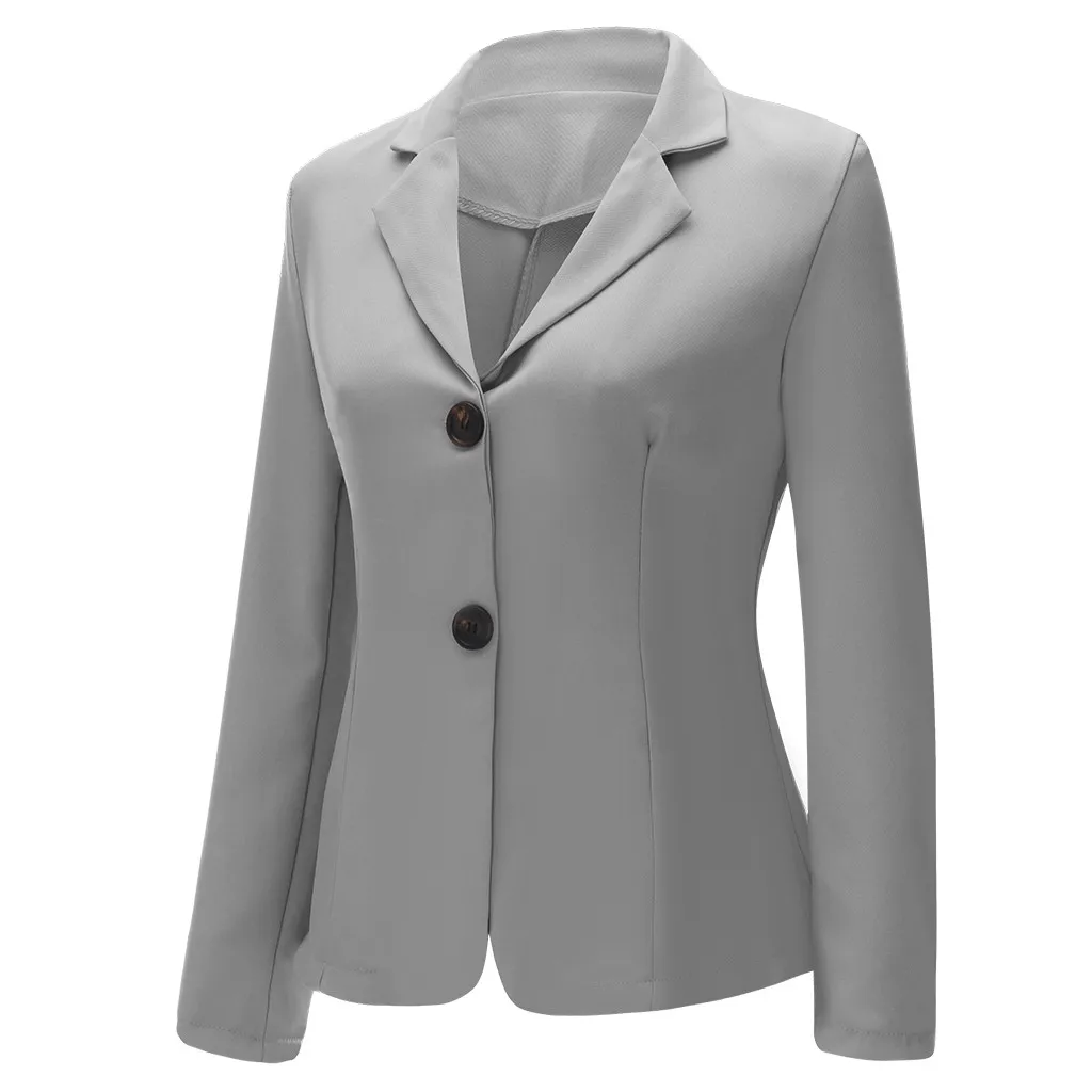 2020 Модный женский повседневный костюм SAGACE пальто деловой Блейзер куртка с