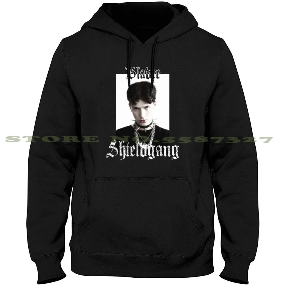 

Толстовка с капюшоном и длинным рукавом Bladee Yung Lean Yunglean Ecco2K 2K Thaiboydigital Thaiboy Digital Yung Gud Black