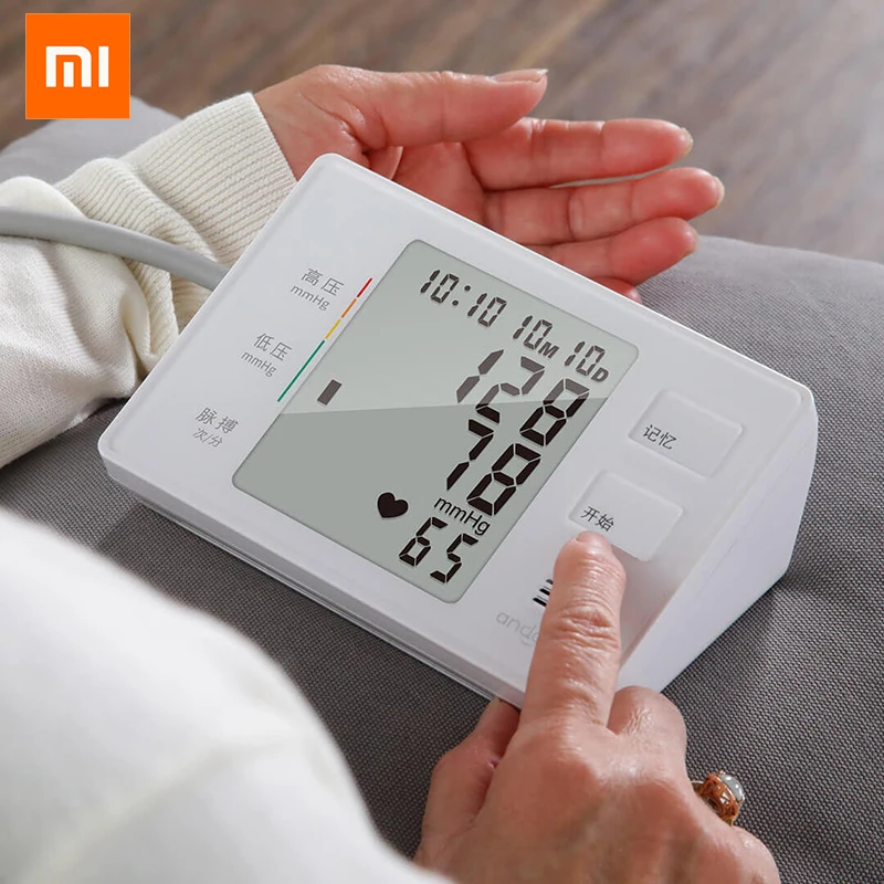 Xiaomi Andon электронный сфигмоманометр ЖК экран Смарт рычаг мульти алгоритм