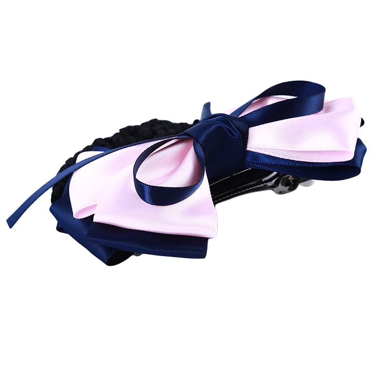 Largre милая сетка для волос стюардесса белый воротник банк медсестра отель высокое