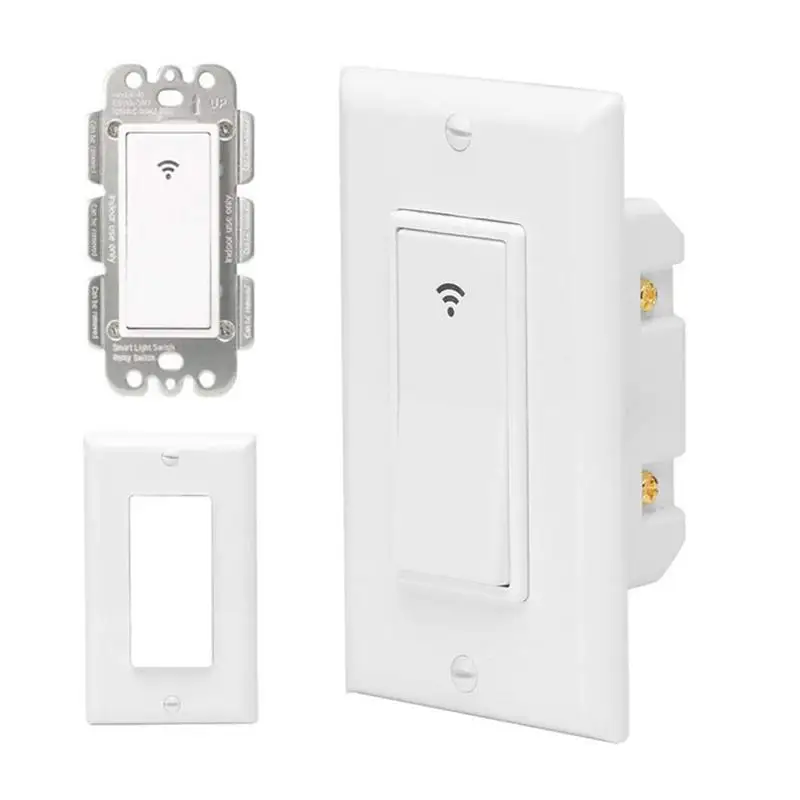

Tuya ZigBee Light Smart Switch Home Remote Control Wireless Lamp Switch WiFi Voice Control Light Panel Wireless Wall Switch