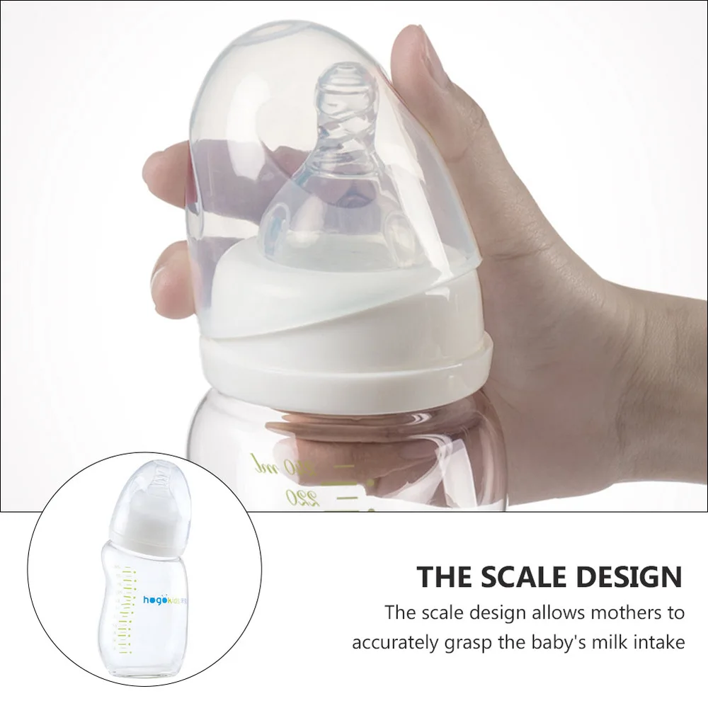 

1Pc Baby Bottle Fine Nice Chic Safe Feeder Feeding Bottle Nursing Bottle Glass Baby Bottle