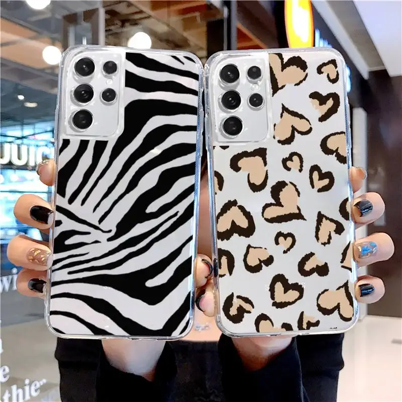 

Leopard Cow Zebra Stripe Aesthetics Phone Case For Xiaomi Mi Poco M3 F3 X3 Redmi Note 11 10t 8 9 10 Lite pro