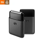 Новая портативная электробритва Xiaomi MIJIA, умный мини-триммер для бороды IPX7, для влажного и сухого бритья, головка с возвратно-поступательным движением для мужчин