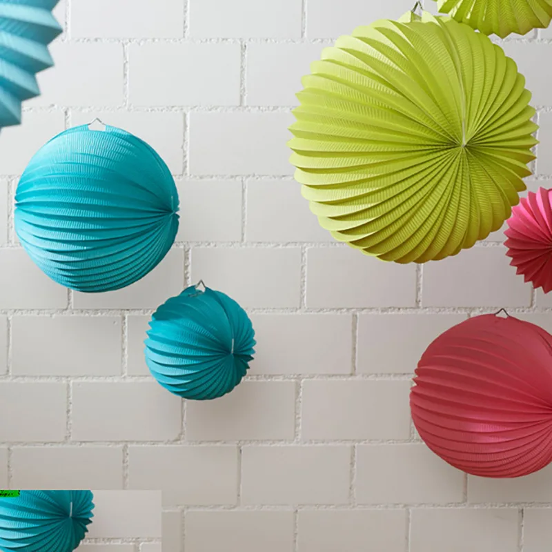 Новинка большой искусственный бумажный арбуз круглый фонарь День Святого