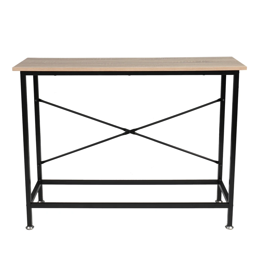 

FCH Console Table Entry Table Sofa Side Table for Entryway Living Room Oak