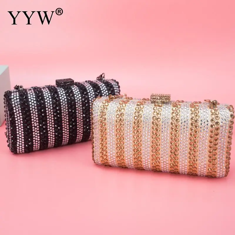 Женские вечерние клатчи с блестящими кристаллами и бриллиантами для женщин