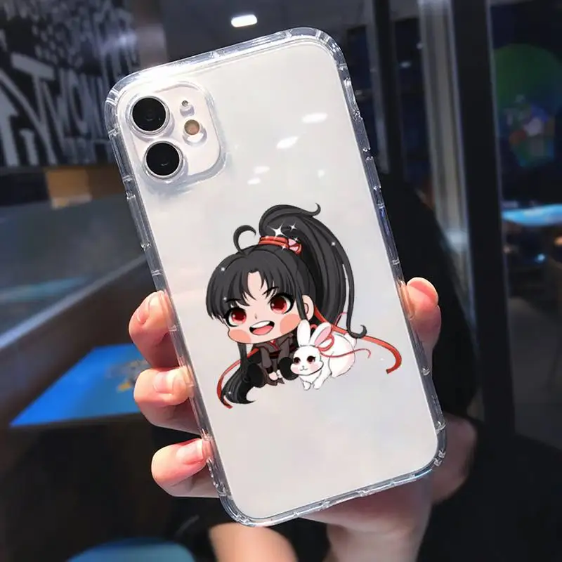 

Mo Dao Zu Shi Phone Case Transparent for Clear iPhone 11 12 mini pro XS MAX 8 7 6 6S Plus X 5S SE 2020 XR