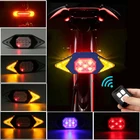 Новый велосипед светодиодный задний светильник поворота светильник MTB Велоспорт Беспроводной пульт лазерная рулевого сигнальная светильник Аксессуары для велосипеда