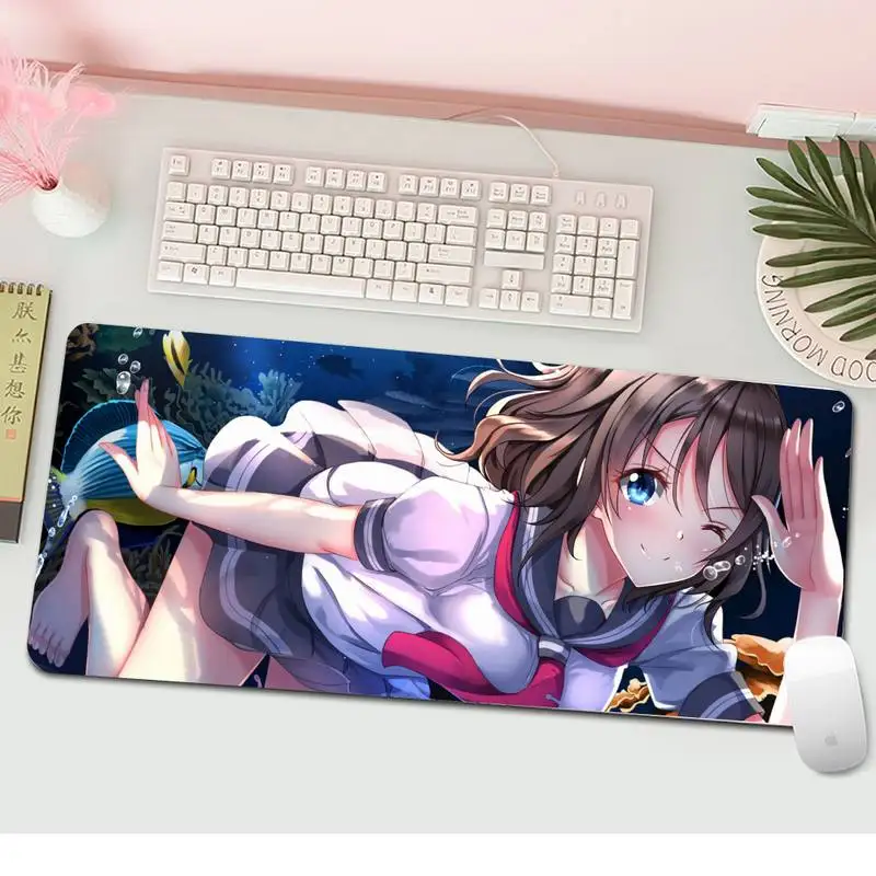 Резиновый компьютерный коврик для мыши Love Live Sunshine большой игровой клавиатуры