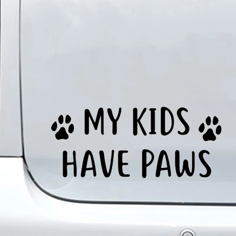 Мой ребенок имеет лапу автомобильные наклейки кошка собака фотоаксессуары для