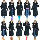 2 шт.лот = 1 комплект черная длинная куртка платье юбка + 1 пара обуви аксессуары Одежда для куклы Барби 