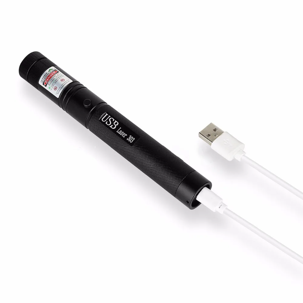 Лазерная указка с USB зарядкой 303 5 мВт|Лазеры| |