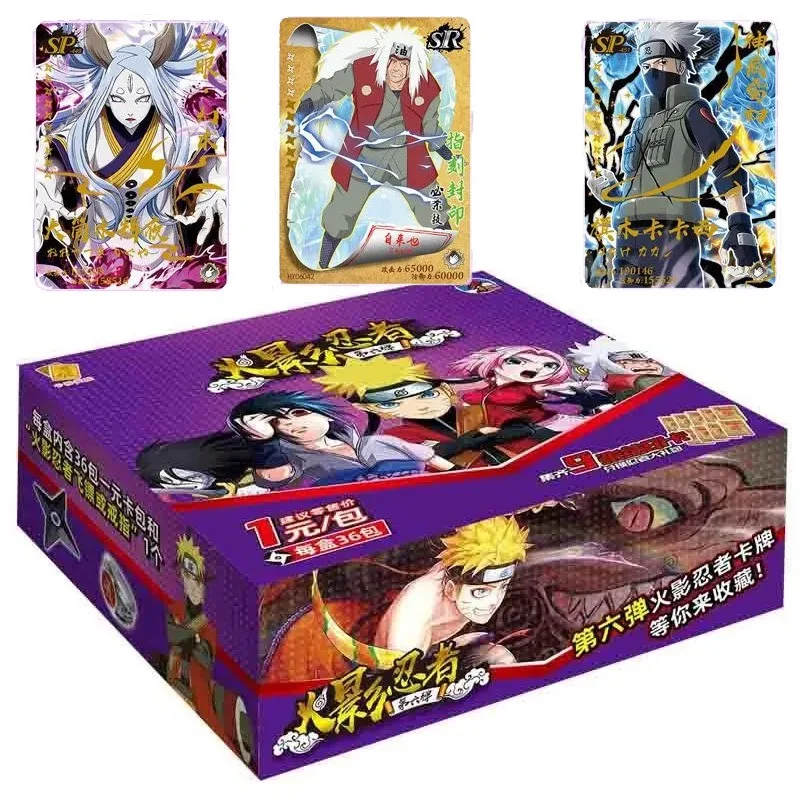 

2021 New Deluxe Edition Flash Card Collect Uzumaki Uchiha Sasuke Haruno Sakura Kakashi Card Collection Birthday Gift Boy Gift