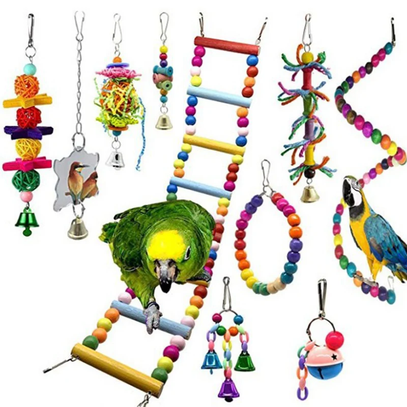 Оптом! Декоративные игрушки для птичьих клеток и Аксессуары птиц домашних - Фото №1