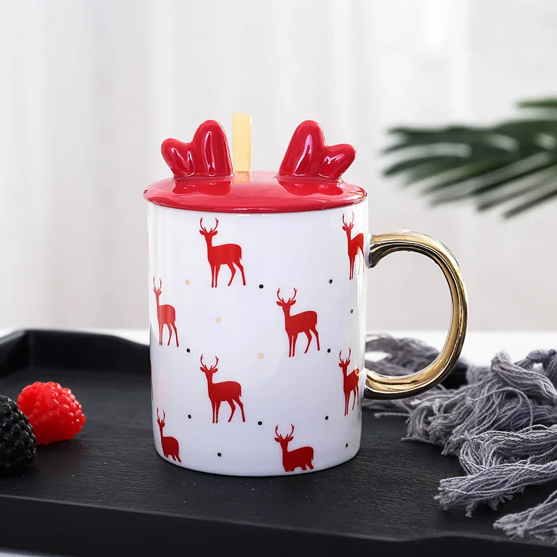 2019 новый подарок на Рождество керамическая креативная кружка чайная чашка