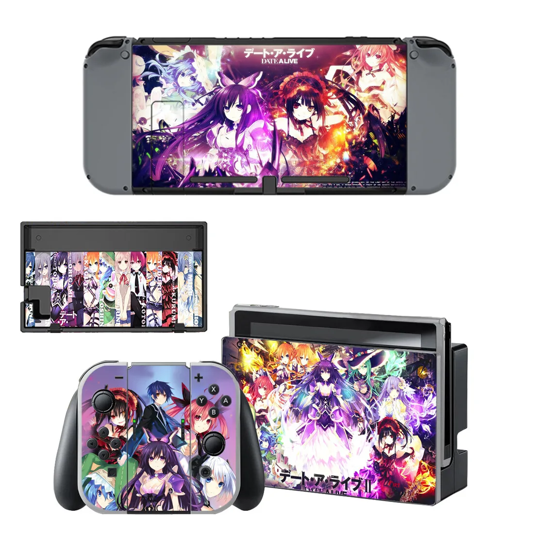 

DATE A LIVE Film Nintendo Switch Skin Sticker NintendoSwitch stickers skins for Nintend Switch Console and Joy-Con Controller