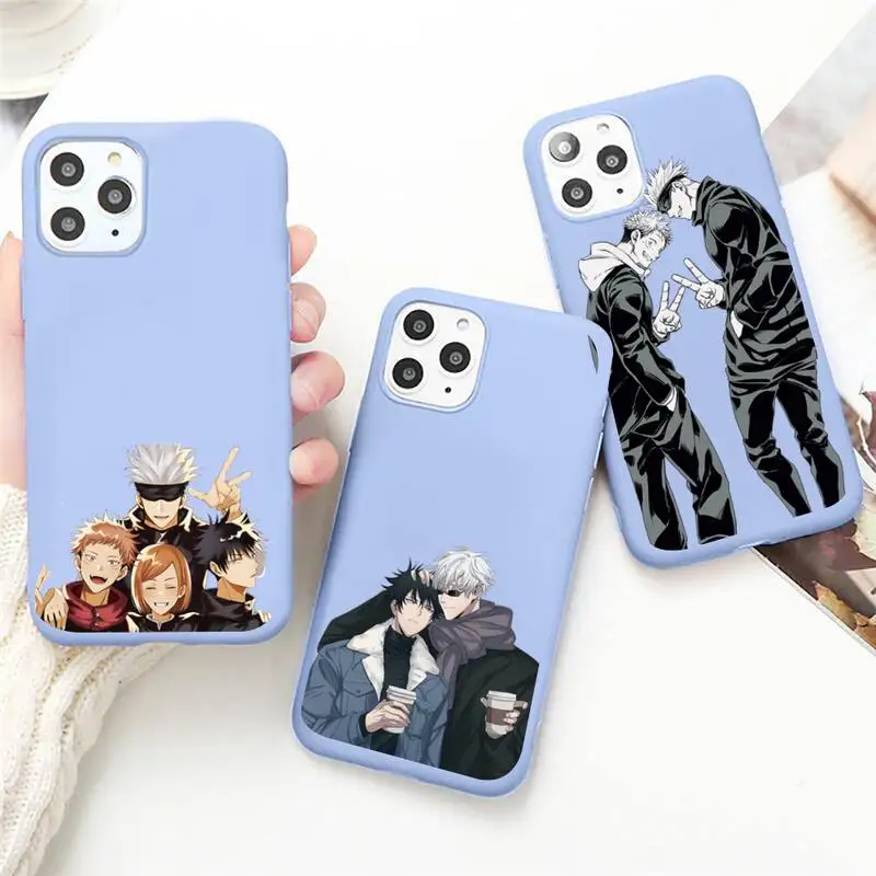 

Jujutsu Kaisen Phone Case For IPhone 12 Pro Max 6 6s 7 8 Plus XS XR 12mini Se 2020 Iphone 11 Pro Max Candy Case