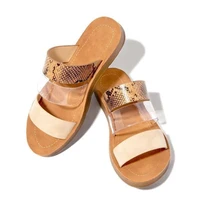 2020 new women slippers double layer sandals flat slippers women summer outdoor beach fashion wild slippers sandalias plus size