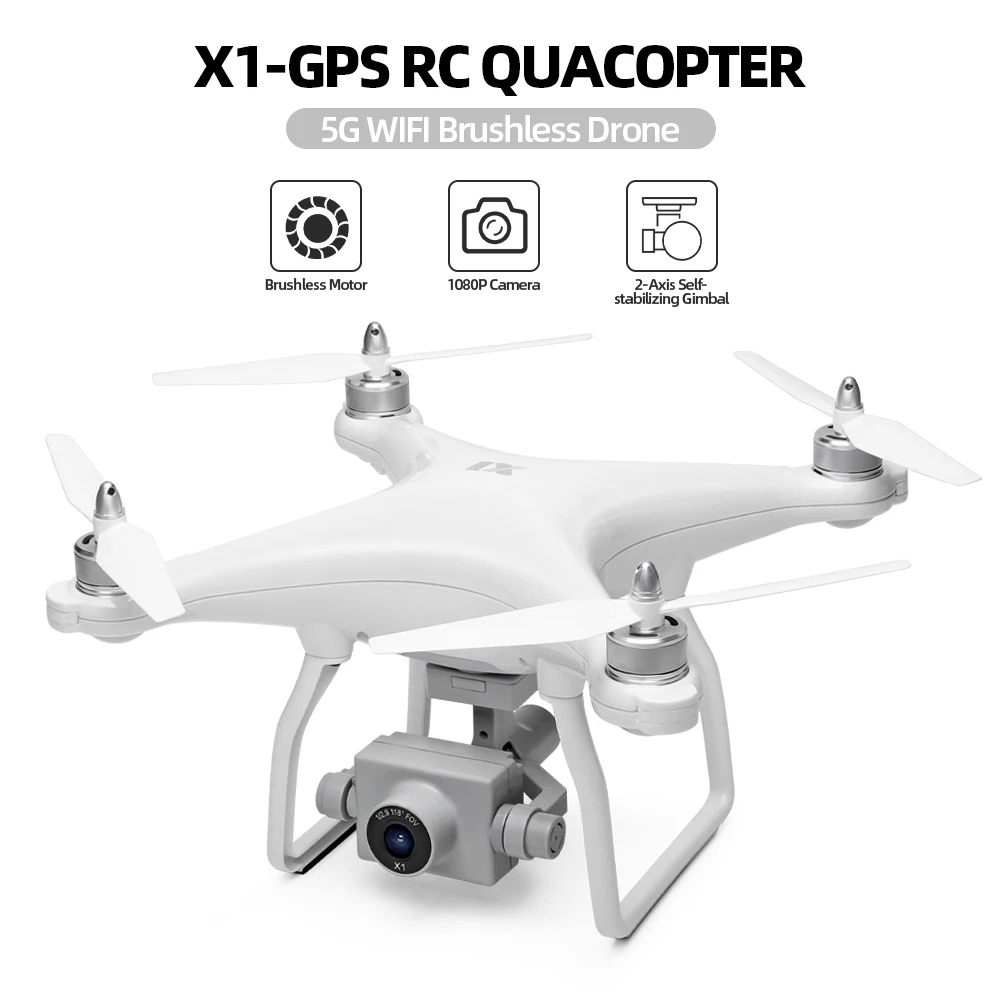 

Квадрокоптер Wltoys X1 с Gps, Fpv, Wi-Fi, Hd-камерой 1080p