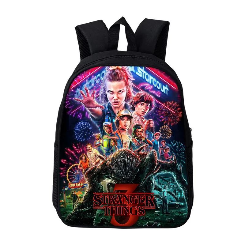 Многофункциональный рюкзак для ноутбука с USB зарядкой и принтом очень странные