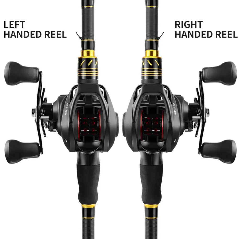 

Baitcasting Reel High Speed 7.2:1 Gear Ratio 12+1BB Fresh/Saltwater Magnetic Brake System Ultralight Fishing Reel BF2000