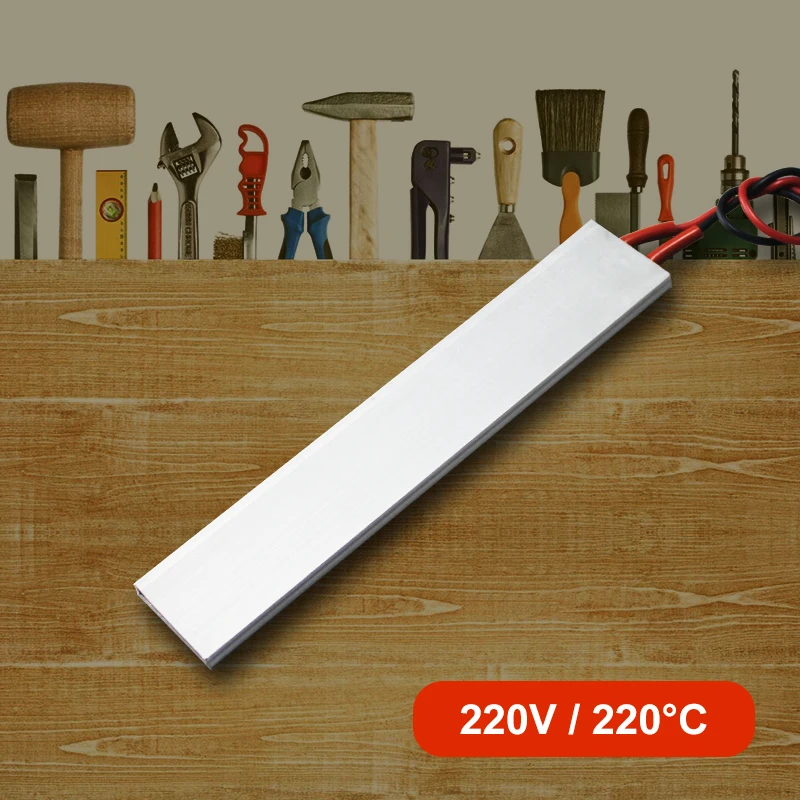 

100pcs 220C AC/DC 220V egg incubator heater PTC heater heating element constant temperature insulation 150*28.5mm