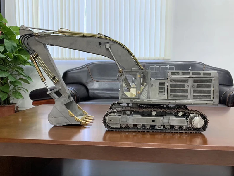 LESU 1/14 масштаб Картер 374F тяжелый экскаватор Полный металлический грузовик комплект Автомобильный радиатор треков звездочки в разобранном виде не окрашены DIY