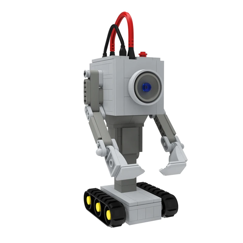 

Игрушка-конструктор MOC с изображением масляного робота Рика, игрушки для детей, подарок на день рождения