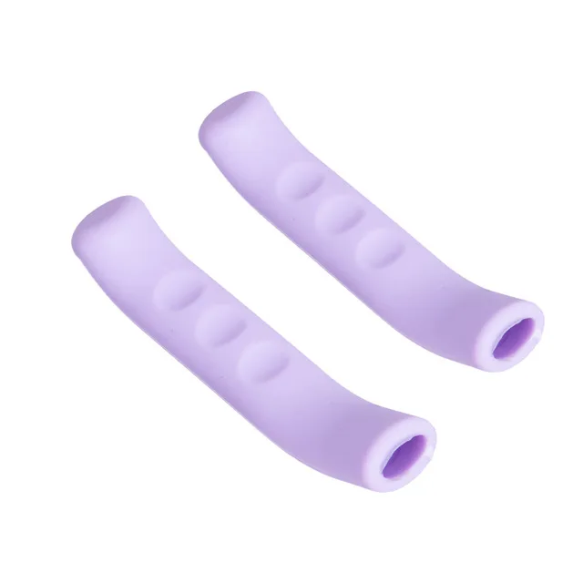 Purple ZTTO силиконовый гель Универсальный Тип рукоятка тормозного рычага защитный кожух рукав для горной дороги велосипед с фиксированной передачей - Цвет: Purple