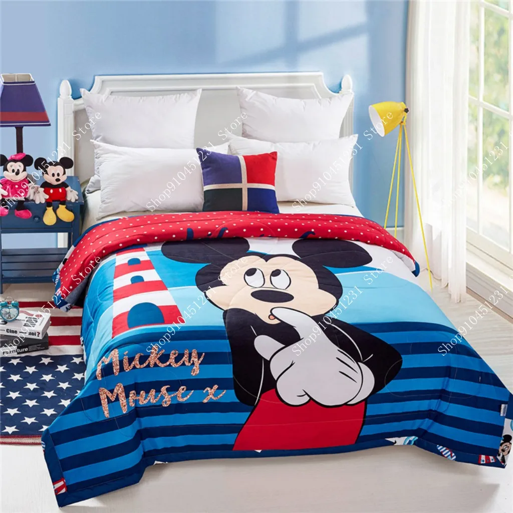Disney Микки и Минни Маус Мышь Стёганое одеяло летом покрывало София Одеяло пледы