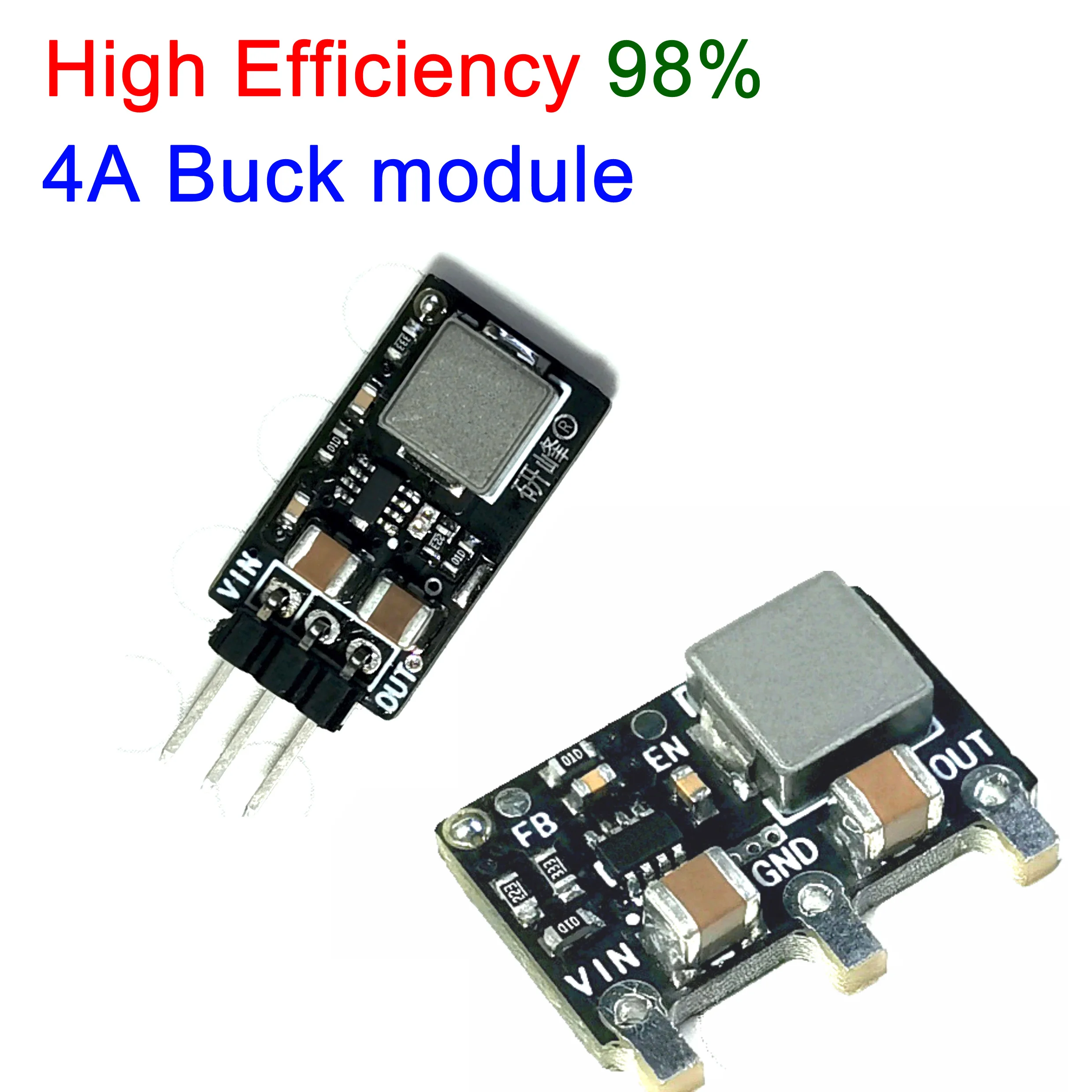 Dykb 98% 4A Mini DC-DC синхронный выпрямитель понижающий преобразователь 5 В-16 в 9 12 В 15 до 3