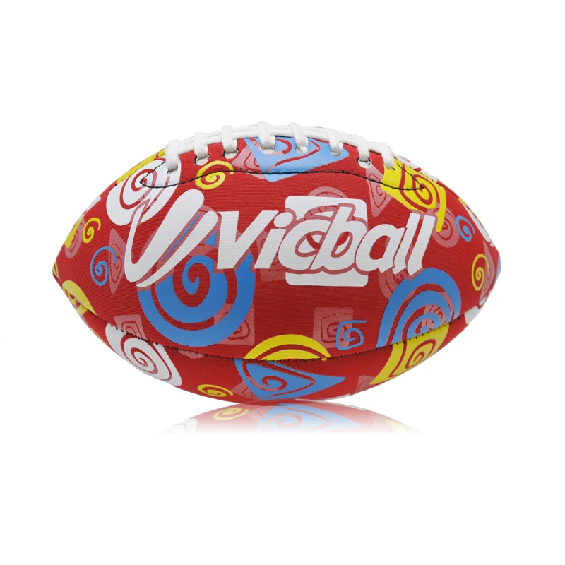 New Good Quality Size 9 American Football Rugby Leather Soccer Chlidren Adult Professional Training Ball